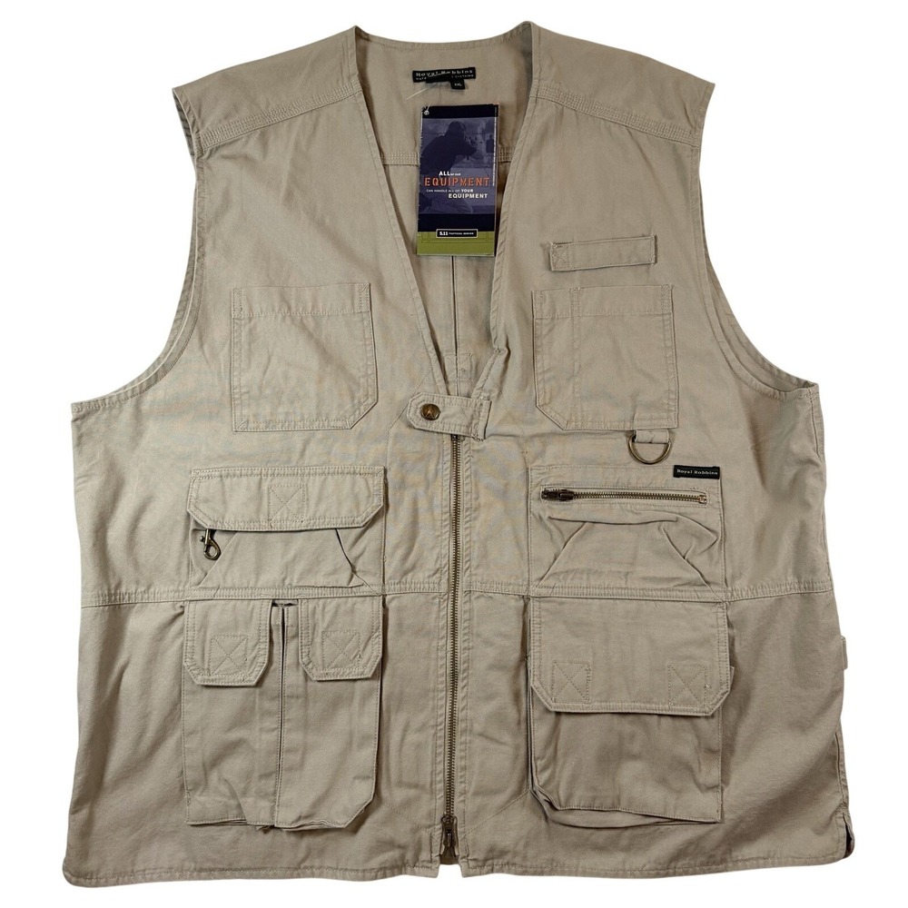 Royal Robbins 5.11 Vest Mens XXL Tactical Blackwater DOD CIA Contractor NWT